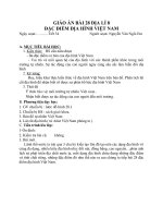 bai 28 dac diem dia hinh viet nam