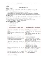 giáo án vật lý 6 có tich hop GDBVMT