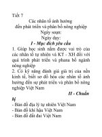 Địa lý lớp 9 Bài 7 docx