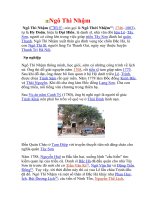 Ngô Thì Nhậm là ai?