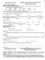 Đề KT vòng 2 lớp 5. Toán, TV