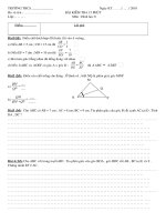 ĐỀ KT C.3 HH 8(15ph)