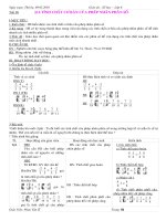 Tiết 88. Tính chất cơ bán ...
