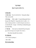 TẬP ĐỌC HẠT GẠO LÀNG TA pps