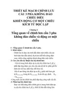 Thiết kế mạch chỉnh lưu điều khiển động cơ điện một chiều, chương 1 pot