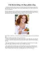 Chế độ ăn kiêng với thực phẩm sống pdf