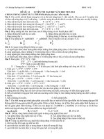 đề thi thử đại học môn sinh học 2014 (m04)