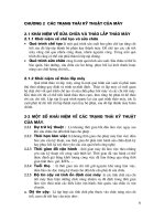 Chương 2: Các trạng thái kỹ thuật của máy pdf
