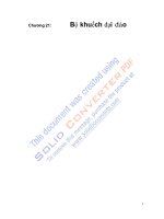 bài giảng điện tử công nghiệp, chương 21 ppsx