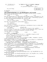 Đề Thi Thử ĐH Môn LÝ Lần II - THPT Bỉm Sơn [2008 - 2009] ppsx