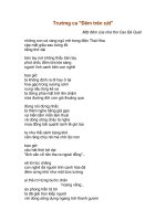 ĐÊM TRÊN CÁT (TRƯỜNG CA - THANH THẢO)