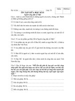 ÔN TẬP GIỮA HỌC KÌ II.