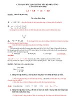 ôn thi đại học - cấp tốc - từng phần