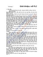 đồ án: thiết kế hệ thống điều khiển tự động, chương 1 doc
