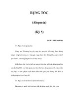 RỤNG TÓC (Alopecia) (Kỳ 5) pptx