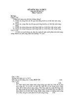 Đề-Đáp án KT 15 phút Lý 9 (sau tiết 59-bài 53)