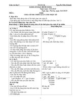 giao án 2 buổi / ngày tuần 25