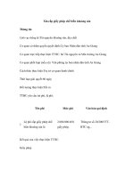 Xin cấp giấy phép chế biến khoáng sản pptx