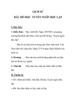 LỊCH SỬ BÁC HỒ ĐỌC TUYÊN NGÔN ĐỘC LẬP pdf