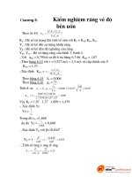 luận văn: thiết kế chi tiết máy, chương 5 pot