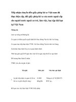 Tiếp nhận chuyển đến giấy phép lái xe Việt nam đã thực hiện cấp, đổi giấy phép lái xe của nước ngoài cấp cho người nước ngoài cư trú, làm việc, học tập dài hạn tại Việt Nam ppt