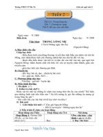 GIÁO ÁN - THÂN - BA TƠ