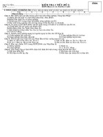 Đề kiểm tra 45''''- giữa học kì 2(2)