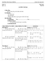 Đại số 7 tiêt 63