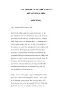 THE COUNT OF MONTE CRISTO ALEXANDRE DUMAS CHAPTER 19 doc