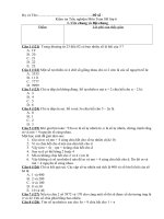 Kiem tra trac nghiem So hoc 6-Uoc chung va Boi chung