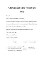 Chứng nhận xử lý vệ sinh tàu thủy potx