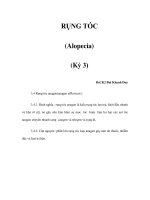 RỤNG TÓC (Alopecia) (Kỳ 3) ppsx