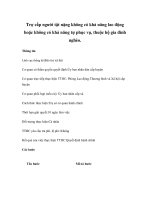 Trợ cấp người tật nặng không có khả năng lao động hoặc không có khả năng tự phục vụ, thuộc hộ gia đình nghèo. potx