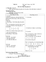 Giáo án Toán 4: Tuần 26-29