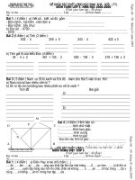 Đề thi HSG Toán, TV lớp 3