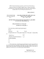 Mẫu đơn đề nghị cấp giấy đăng ký nguồn bức xạ, địa điểm cất giữ chất thải phóng xạ ppsx