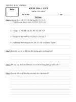 đề kiểm tra 1 tiết tin 7