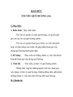 ĐẠO ĐỨC EM YÊU QUÊ HƯƠNG (t2) pps