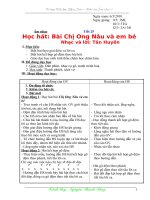 Âm nhạc 3 CKTKN (Tuần 25 - 27)