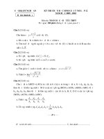 Đề Thi Học Sinh Giỏi TOÁN 12 - Tỉnh Nghệ An - Bổ Túc THPT [2009 - 2010] ppsx