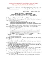 Mẫu báo cáo trường học thân thiện......