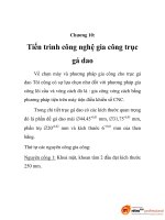 KHÁI QUÁT VỀ KHỚP NỐI RZEPPA, chương 10 ppsx