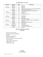 GIAO AN LOP 1 TUAN 29