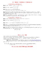 Đề Thi Học Sinh Giỏi Tháng 12 Môn TOÁN Trung Học Phổ Thông doc