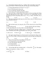 Đề thi thử đại học môn vật lí số 9