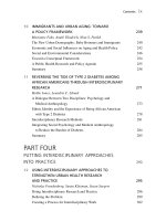 Urban Health and Society: Interdisciplinary Approaches to Research and Practice - Part 2 pps