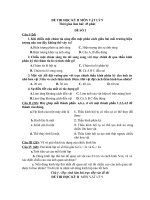 Đề - Đáp án thi HKII Vật lý 9