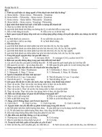 250 câu trắc nghiệm ôn thi đai học