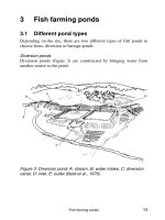 Small-scale freshwater fish farming - Chapter 3,4 pps