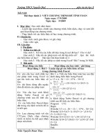 Tiết 9 đến tiết 16 Tin học 8